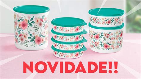 Lançamento Vitrine 11 2022 Linha Aquarela Tupperware YouTube