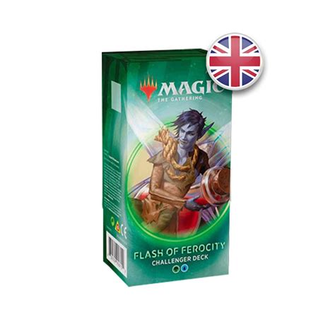 Flash Of Ferocity Challenger Deck Anglais Magic The Gathering