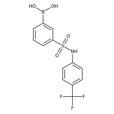 Ácido 3 4 trifluorometil fenilsulfamoil bencenoborónico 97 Thermo