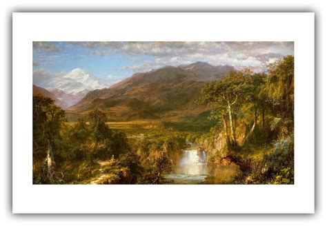 Collographic Heart Of The Andes Frederic Edwin Church Top Sellers