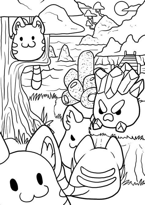 Slime Rancher Coloring Pages - Free Printable Coloring Pages for Kids