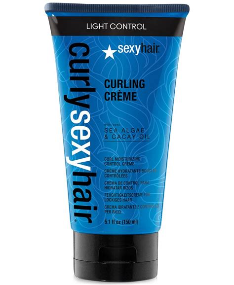 Sexy Hair Curly Sexy Hair Curling Crème 5 1 Oz From Purebeauty Salon And Spa Macy S