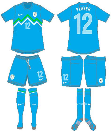 Slovenia Uniform Road Uniform Uefa Uefa Chris Creamers Sports