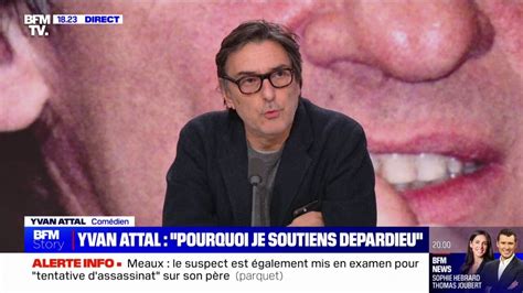 Il a le droit de ne pas être lynché publiquement Yvan Attal explique