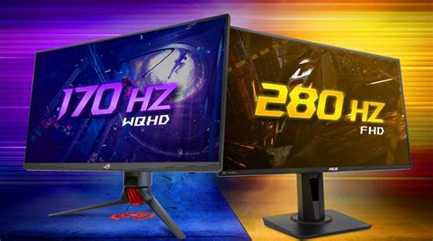 ASUS kündigt super schnelle IPS Gaming Monitore mit 280 Hz an