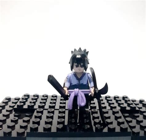 Minifigura Lego Sasuke Uchiha Adulto Naruto Shippuden Meses Sin Intereses