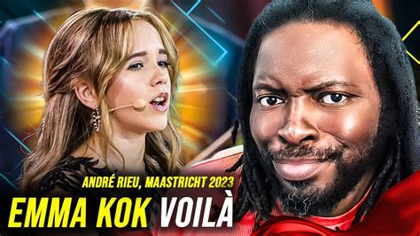 SPEECHLESS 15 Year Old Emma Kok Sings Voilà André Rieu Maastricht