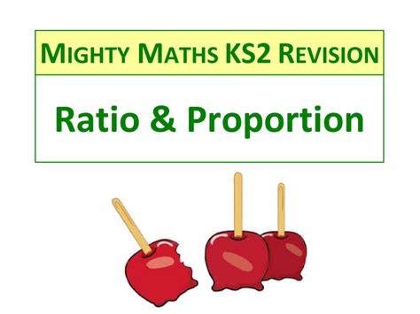 Mighty Maths Ks2 Sats Ratio Revision Teaching Resources