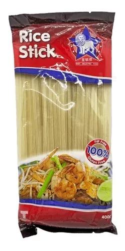 Fideos De Arroz Cintas Star Lion 3 Mm X 400 Grs Sin Tacc