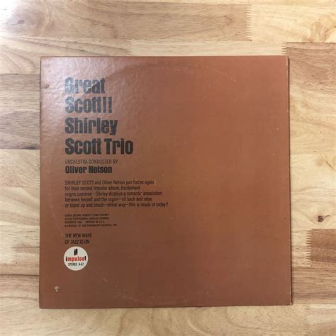 Yahoo オークション LP SHIRLEY SCOTT TRIO GREAT SCOTT USオリジナ