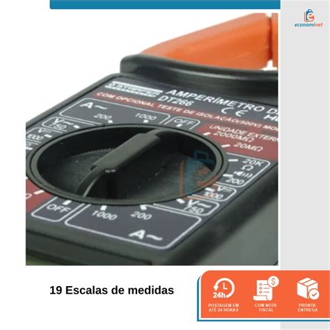 Amper Metro Visor Digital Modelo Alicate Dt Starfer