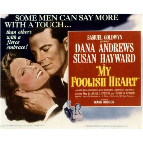 Susan Hayward Movie Posters My Foolish Heart Susan Hayward Dana