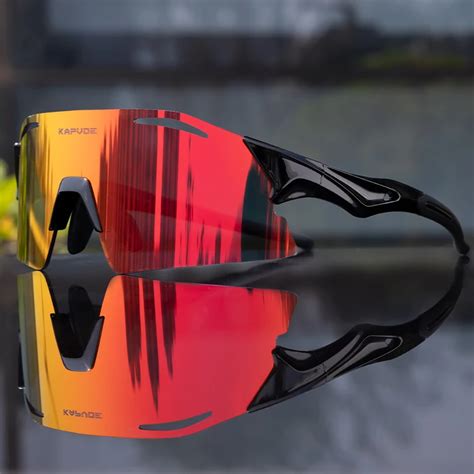 Kapvoe Sport Cycling Sunglasses Uv400 Men Bicycle Cycling Glasses Mtb