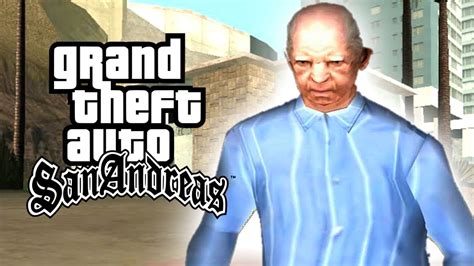 velho é INFINITAMENTE Imortal no GTA San Andreas YouTube