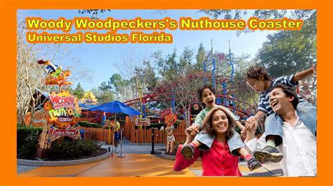 Woody Woodpeckers Nuthouse Coaster Kid Rides At Universal Orlando