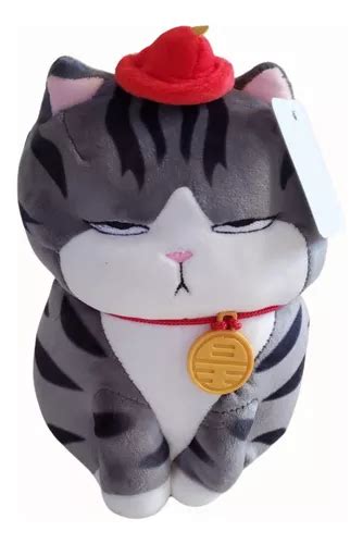 Peluche Gatito Kawaii Enojado Con Disfraz Emperador Cm Mercadolibre