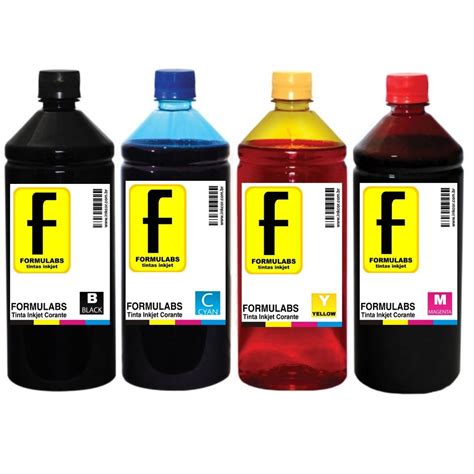 Tinta Epson 4x100ml Formulabs Compatível Impressoras Ecotank L355