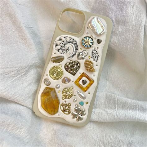 Boho Green Stone Mosaic Decor Phone Case For All Brand Etsy In