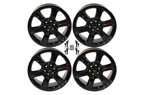 2004 2022 F150 Ford Performance 22x95 Gloss Black Wheels With Ford Performance Lettering With