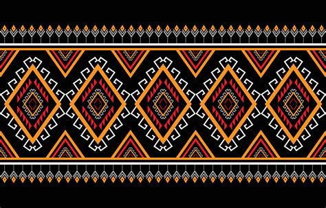 Native Pattern Traditional Tribal Textiles Abstract Geometric Ethnic Pattern Design For