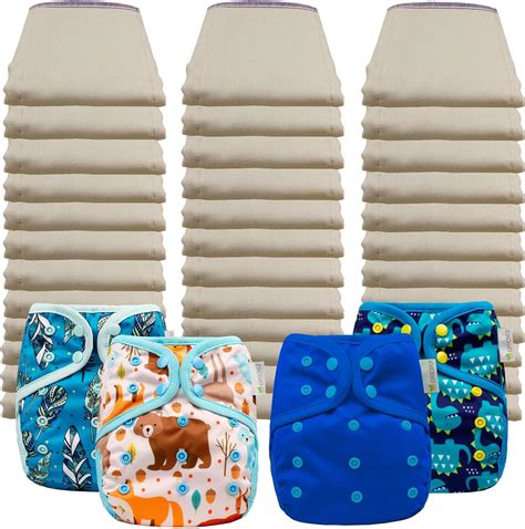 Osocozy Economy Prefold Diaper Package 3 Dz Premium