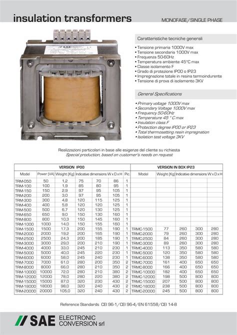 Pdf Insulation Transformers Monofasesingle Phase · Insulation