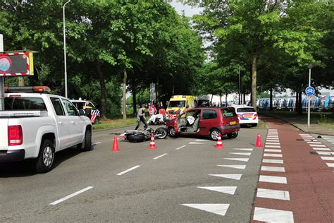 Motorrijder Gewond Bij Botsing Met Auto In Ede Ede