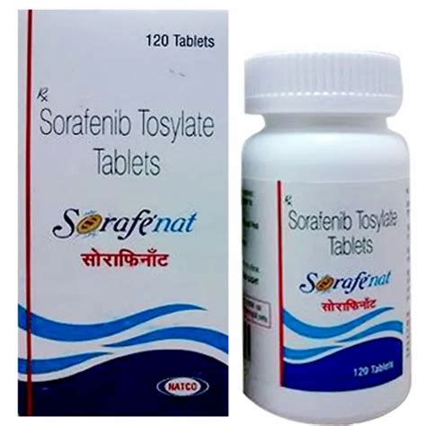 Sorafenat Sorafenib Tosylate Tablets Natco 120 Tablet At Rs 7104