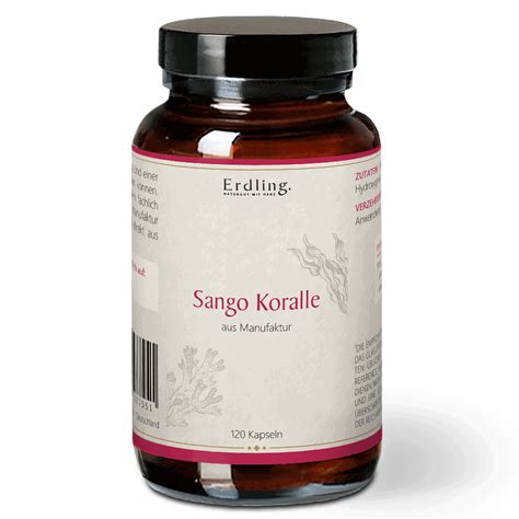 Sango Koralle Ideale Quelle Von Calcium Magnesium Kapseln