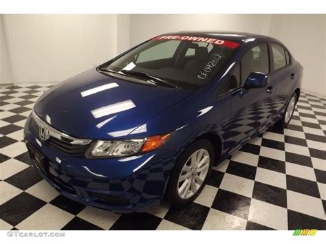 2012 Dyno Blue Pearl Honda Civic EX Sedan 79320415 Photo 8 GTCarLot