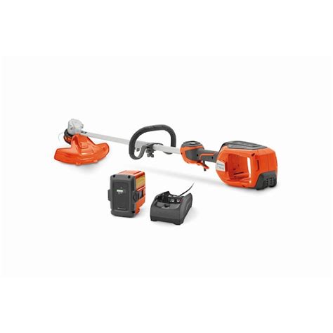 Husqvarna Weed Eater 320il 40 Volt 16 In Straight Shaft Battery String Trimmer 4 Ah Battery And