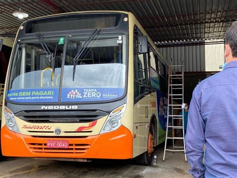 Começa hoje a gratuidade no transporte coletivo em Mariana