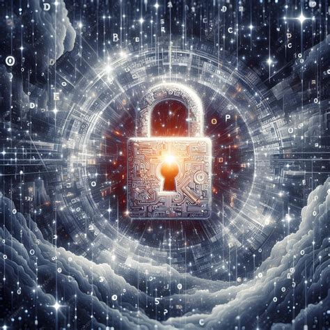 Premium Photo | Hyper realistic Space Encryption Concept Encrypted