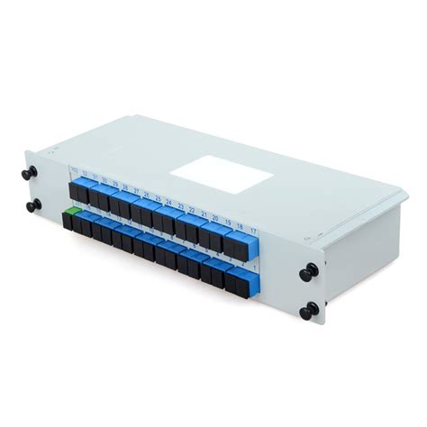 Caja de Cassette divisora PLC de fibra óptica Tipo 1 32 1x32