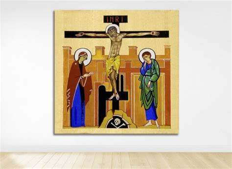 Icono Crucifixi N Cristo Kiko Arg Ello Camino Neocatecumenal Rublev