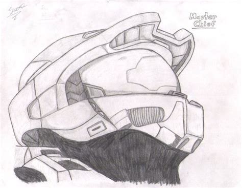 Halo Drawings Scary Drawings Art Drawings Sketches Tattoo Drawings