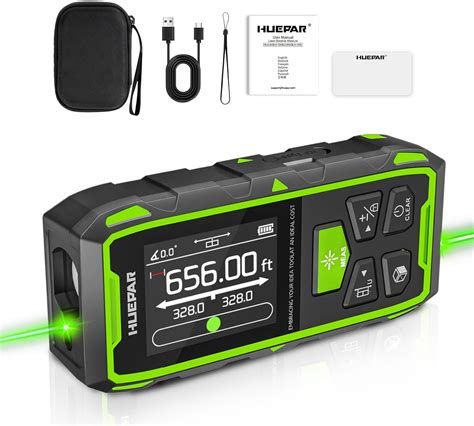 Amazon Huepar Dual Laser Measuring Tool 656Ft Green Beam