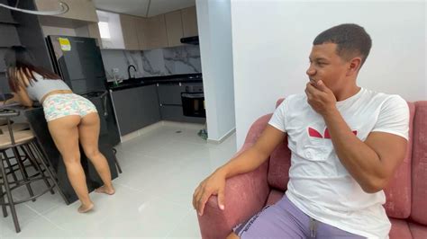 I Reduce The Stress Of My Shy Stepsister By Fucking Her Rich Ass For Helping Her Clean The House