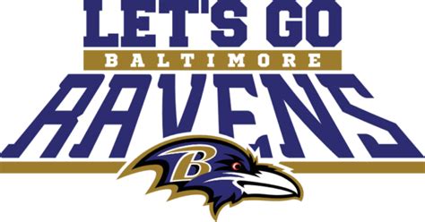 Lets Go Baltimore Ravens Free Svg File For Members American Football