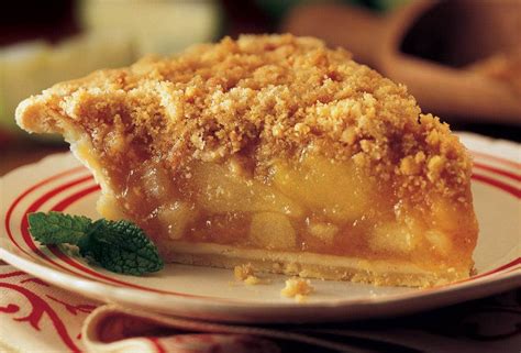 Food Recipe Apple Crumb Pie Recipe From Scratch