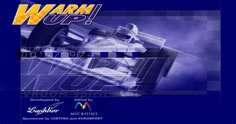 WARM UP! a hidden gem - UnracedF1.com