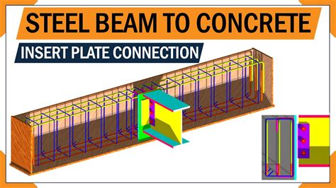 Anchor Plate Fixing Details RCC Beam Reinforcement Details 3D