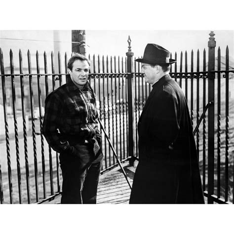 Marlon Brando and Karl Malden in On the Waterfront Photo Print (30 x 24 ...