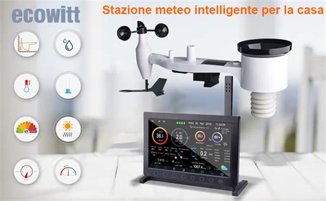 Ecowitt Stazione Meteo Con Sensore Esterno Hp Wireless Wi Fi In