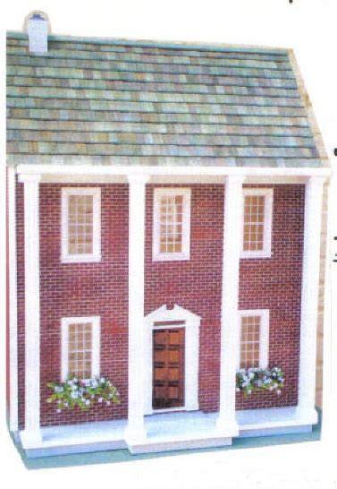 Colonial Dollhouse Dollhouse Kits Doll House Small World