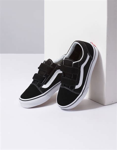 Old Skool Velcro Vans Black Unique Design | pusan.skku.ac.kr