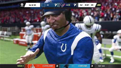 Madden Nfl 23 Franchise Gameplay Premiere Indianapolis Colts Vs Houston Texans Gameplay Youtube