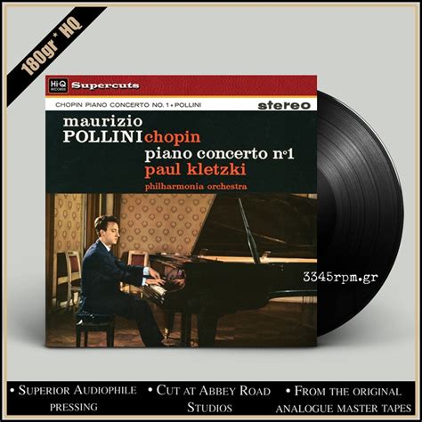 Chopin Piano Concerto No 1 Vinyl LP 180gr HQ