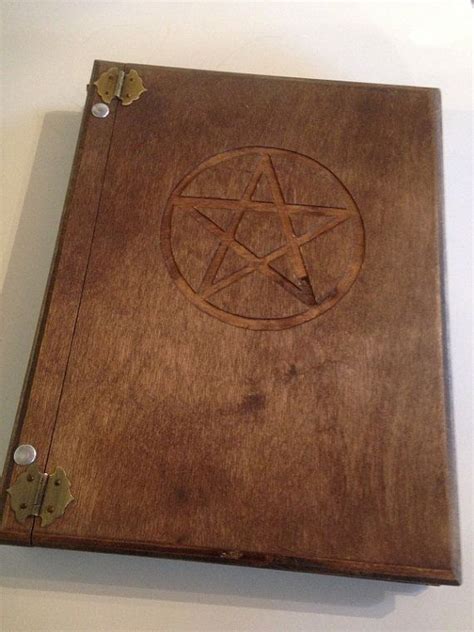 Expandable Wooden Book Of Shadows By Bewitchin On Etsy Book Of