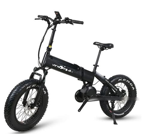 E Flow Sf6 Fat Tire 1000w Mid Motor Belt Driven Folding Ebike